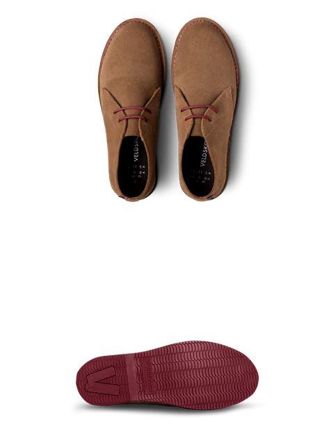 Veldskoen Heritage Maties - Maroon sole