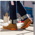 Veldskoen Heritage Bloem (Orange) sole