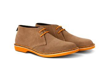Veldskoen Heritage Bloem (Orange) sole