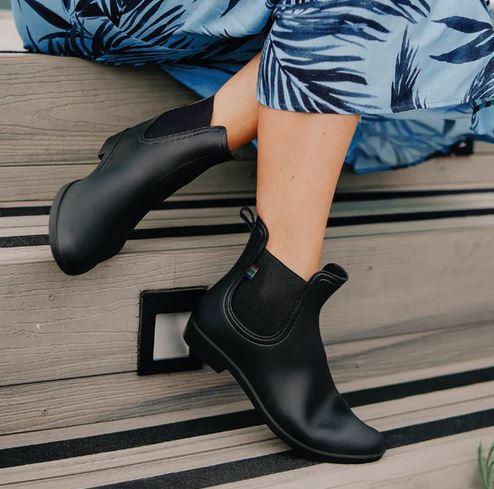 Veldskoen Ladies Gumboot Black
