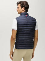 TH MONTERO QUILTEDD VEST NAVY