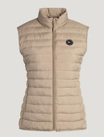 TH SERANO QUILTED VEST BEIGE