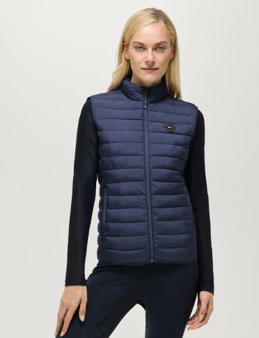 TH SERANO QUILTED VEST NAVY