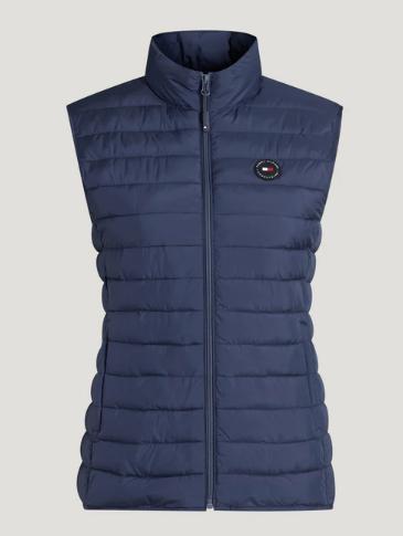 TH SERANO QUILTED VEST NAVY