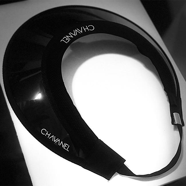 CHAVANEL EQUESTRIAN HELMET VISOR BLACK