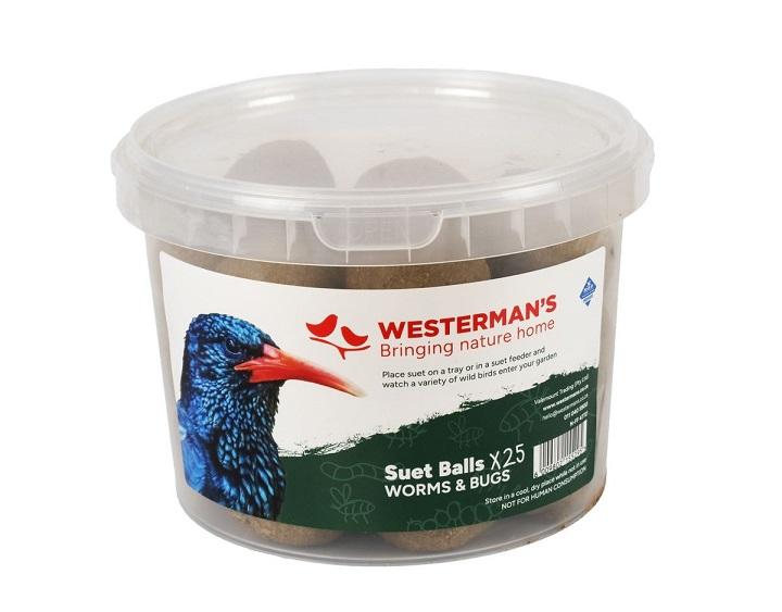 Suet Mini Ball Value Tub Worms & Bugs (Valemount)