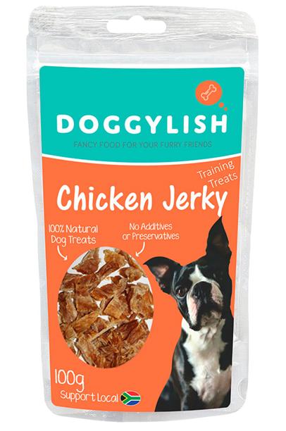 W Chicken Jerky Training Bits 100g