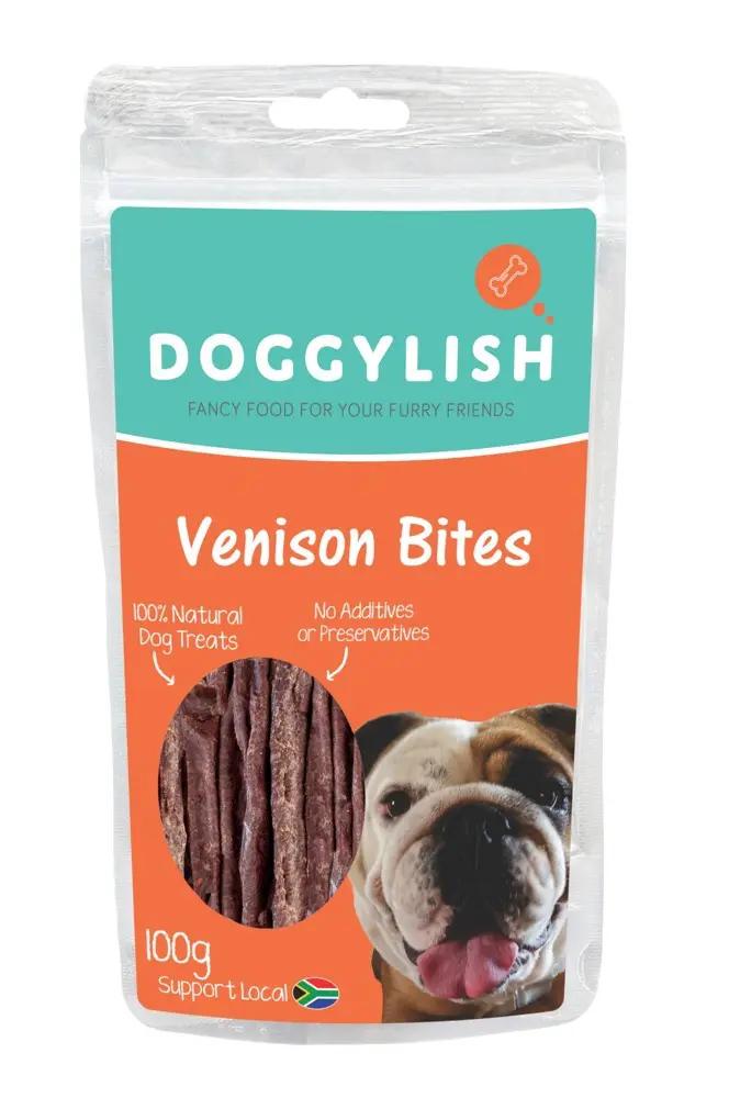 Doggylish Venison Bites 100g