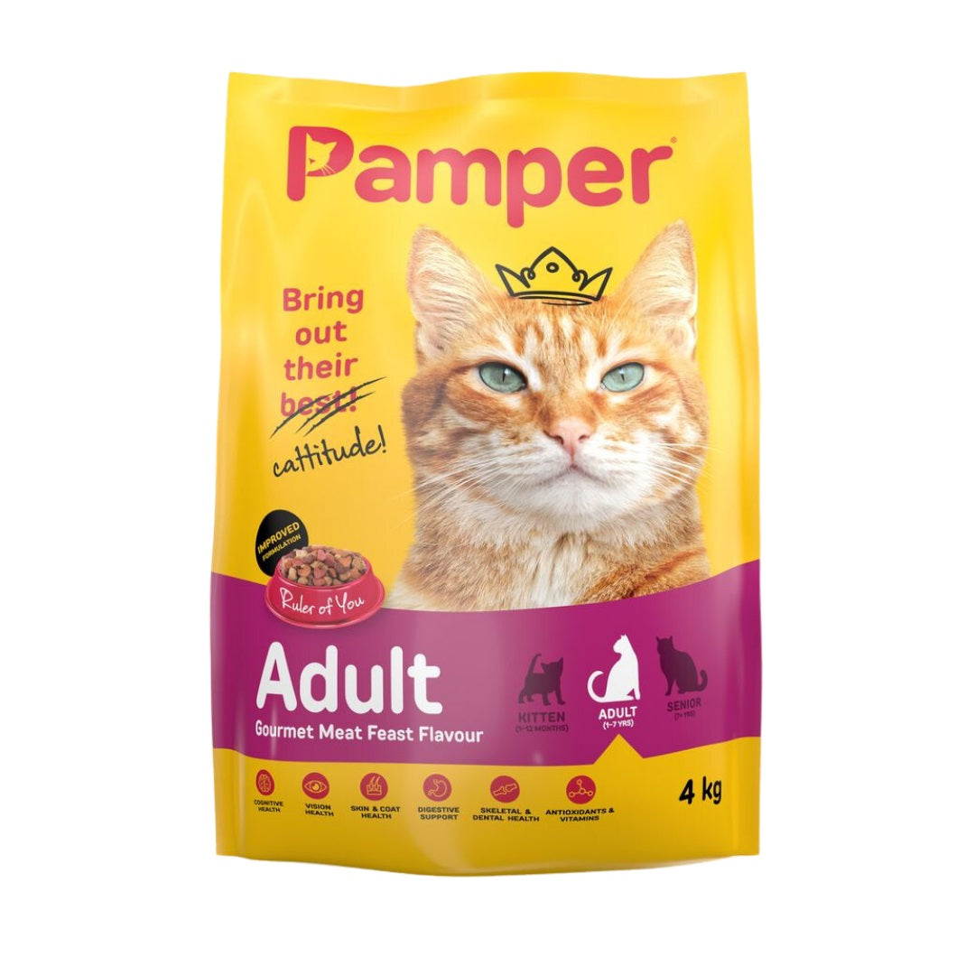 PAMPER GOURMET FEAST 4KG