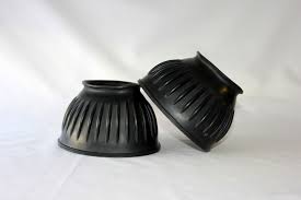 Large  Black Over Reach Boots