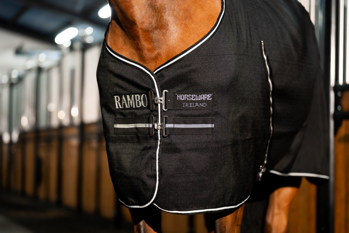 Rambo Stable Sheet Black & Silver