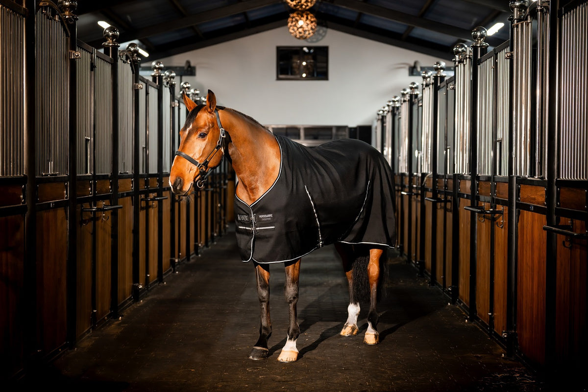 Rambo Stable Sheet Black & Silver