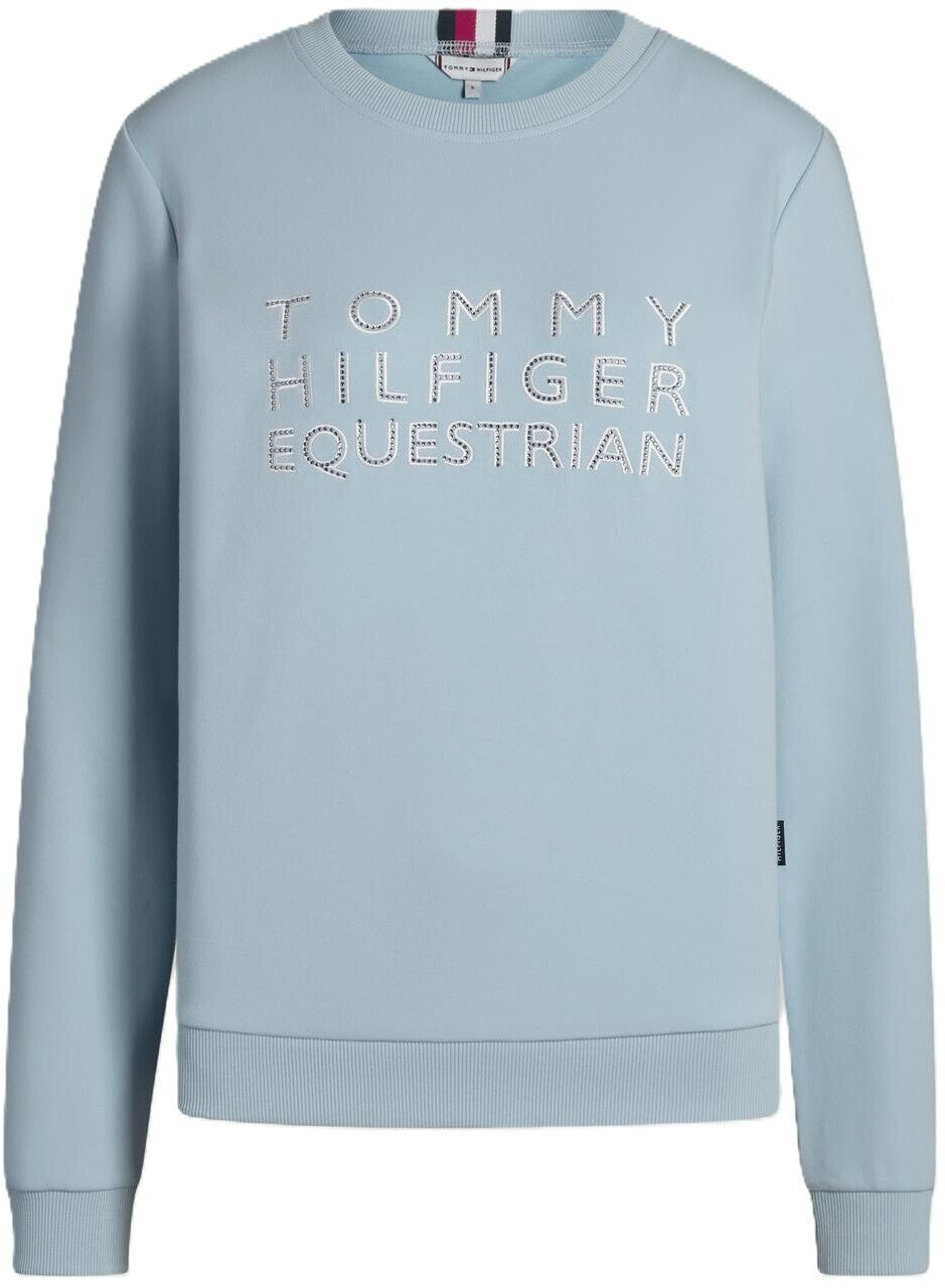 TOMMY HILFIGER BELAIR RHINESTONE PULLOVER BLUE